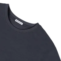 StringKing Men's FlexStyle Long Sleeve Crewneck T-Shirt - Sharp Fit, India Ink, Detail