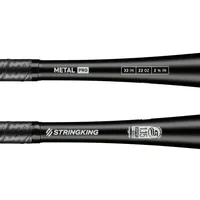 StringKing Metal Pro USSSA - Drop 10, 32" / 22 oz, Black, Bat Details, Horizontal
