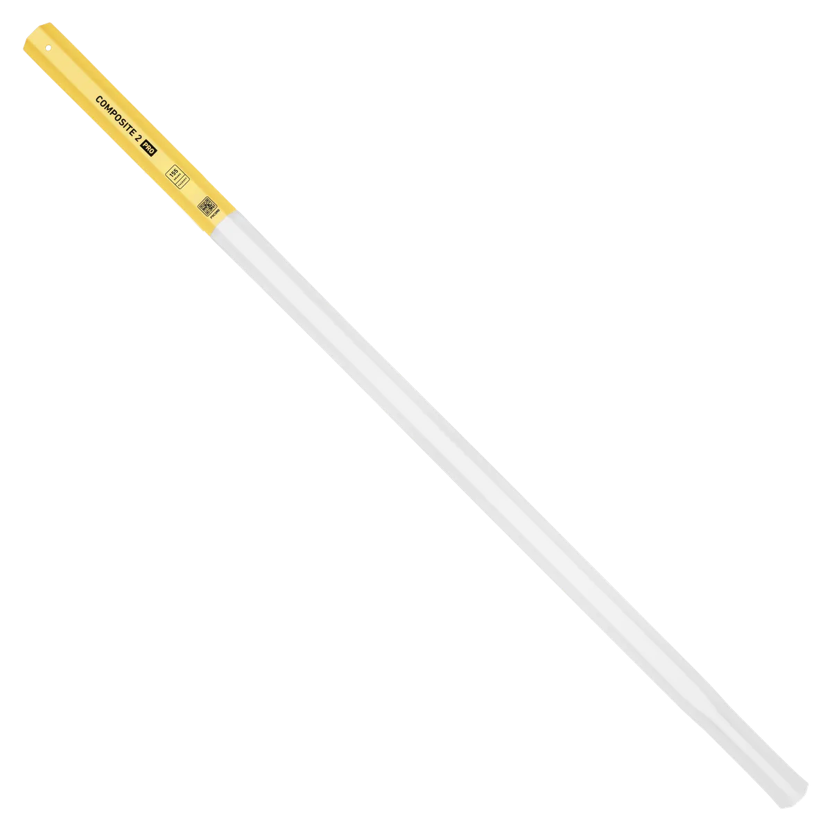 StringKing Men's Composite 2 Pro Faceoff - Bottom Lever, 155 Grams, White / Yellow, Full Right Side