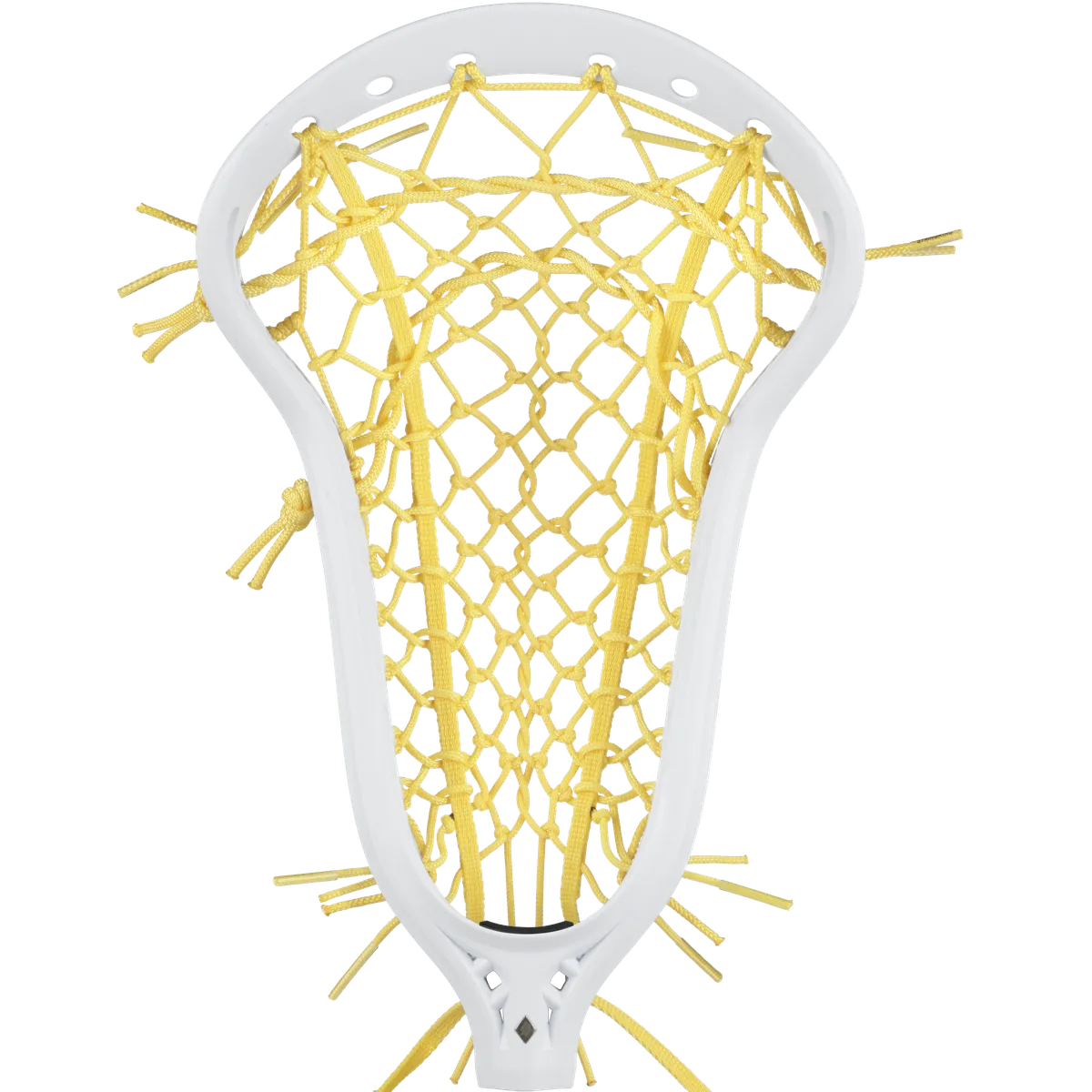 StringKing Women's Mark 2 Defense - Strung, Mid, Tech Trad, White / Yellow, Strung, Face