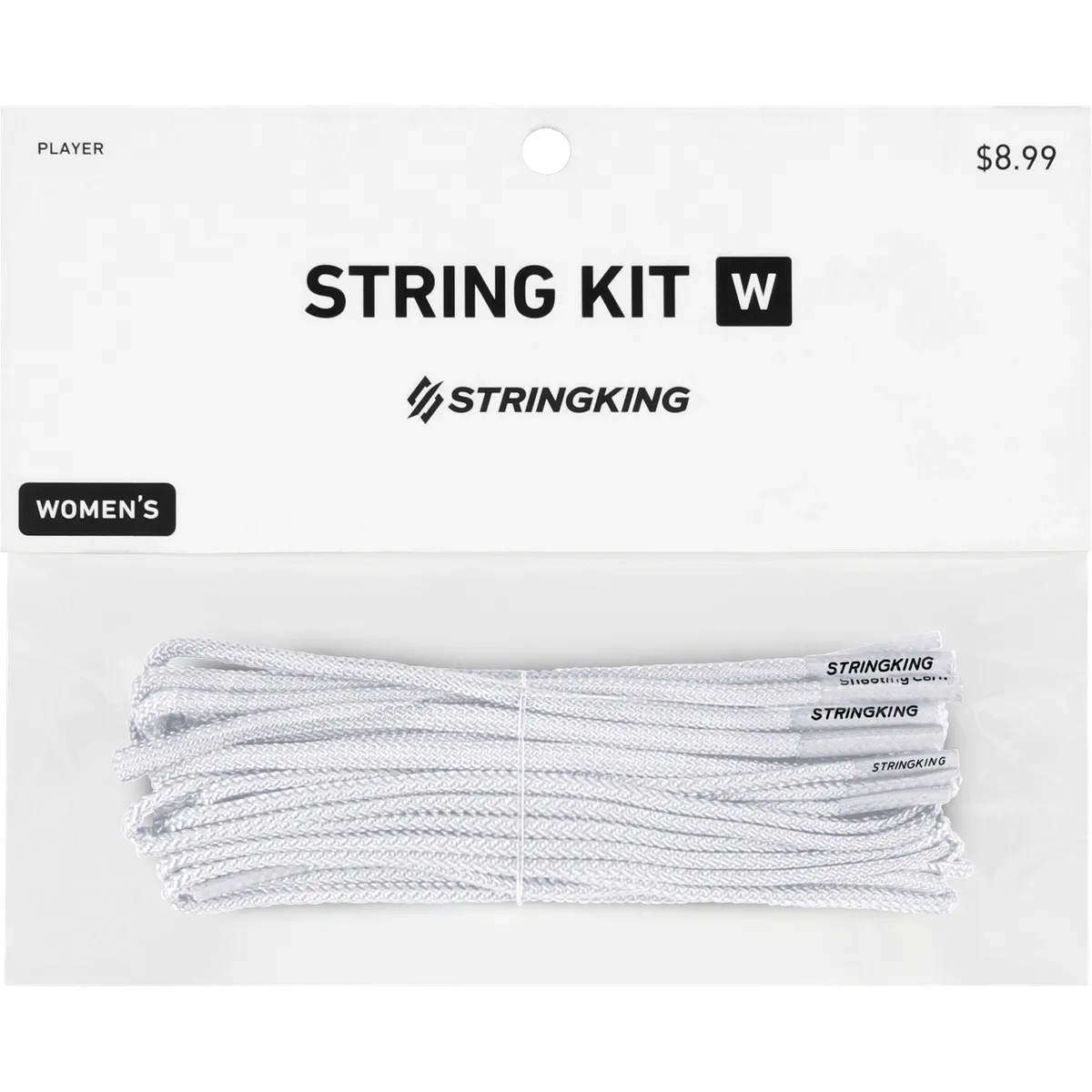 StringKing Women's String Kit - String Kit, White, Packaged, Front
