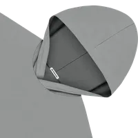 StringKing Men's StayWarm Hoodie - Sharp Fit, Gray, Detail