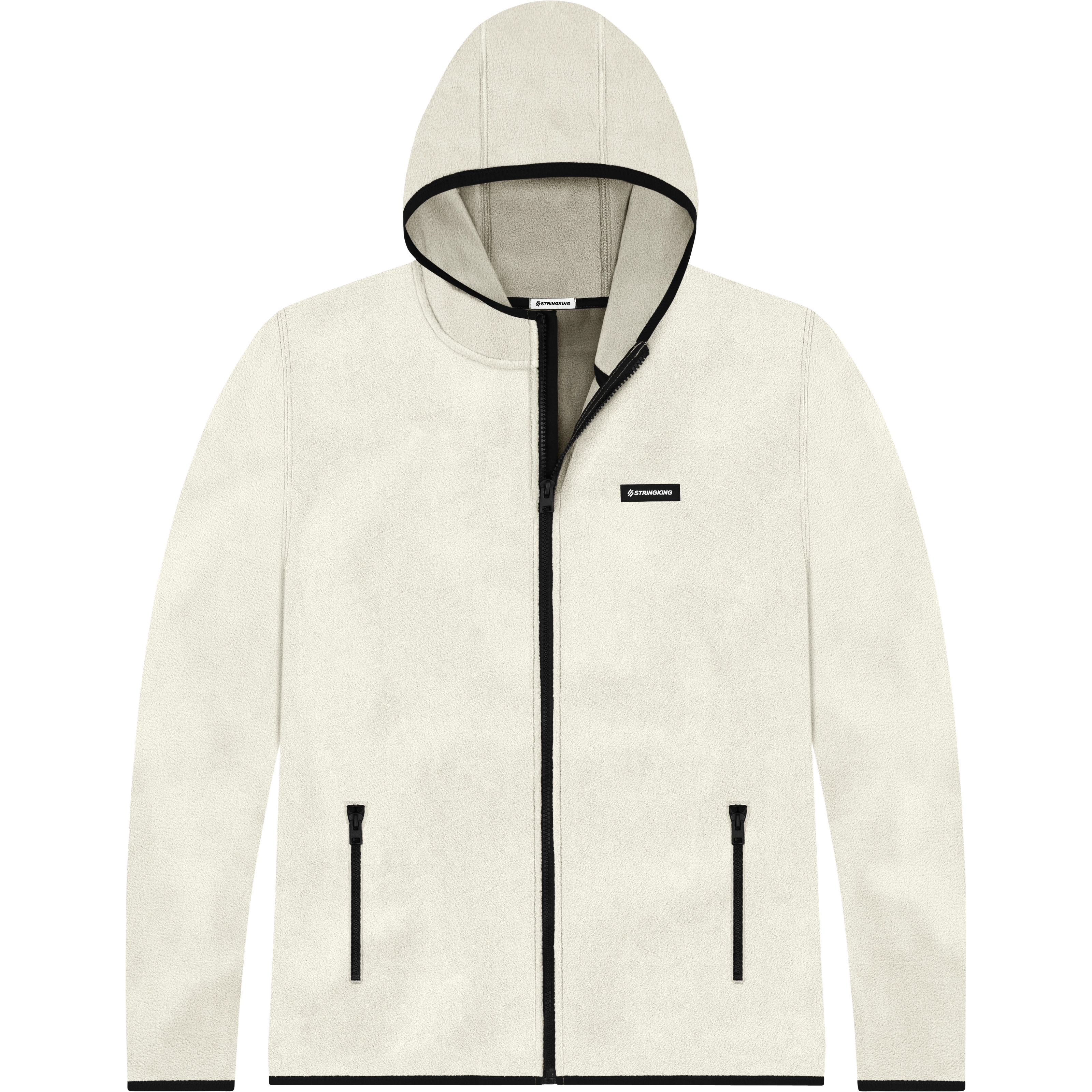 Men's Polartec Fleece Full Zip Hoodie with Pockets | StringKing Men's Polartec Fleece Full Zip Hoodie with Pockets | StringKing