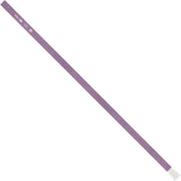 StringKing Metal 3 Pro Goalie - 162 Grams, Purple, Full Length, Angled, Left Side, With Butt End
