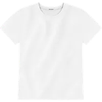 StringKing Men's Heavy Pima Cotton T-Shirt - Relaxed Fit, White, Front