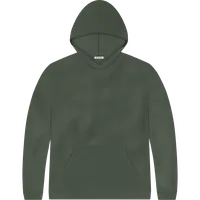 StringKing Men's Pima Terry Hoodie - Relaxed Fit, Moss, Front