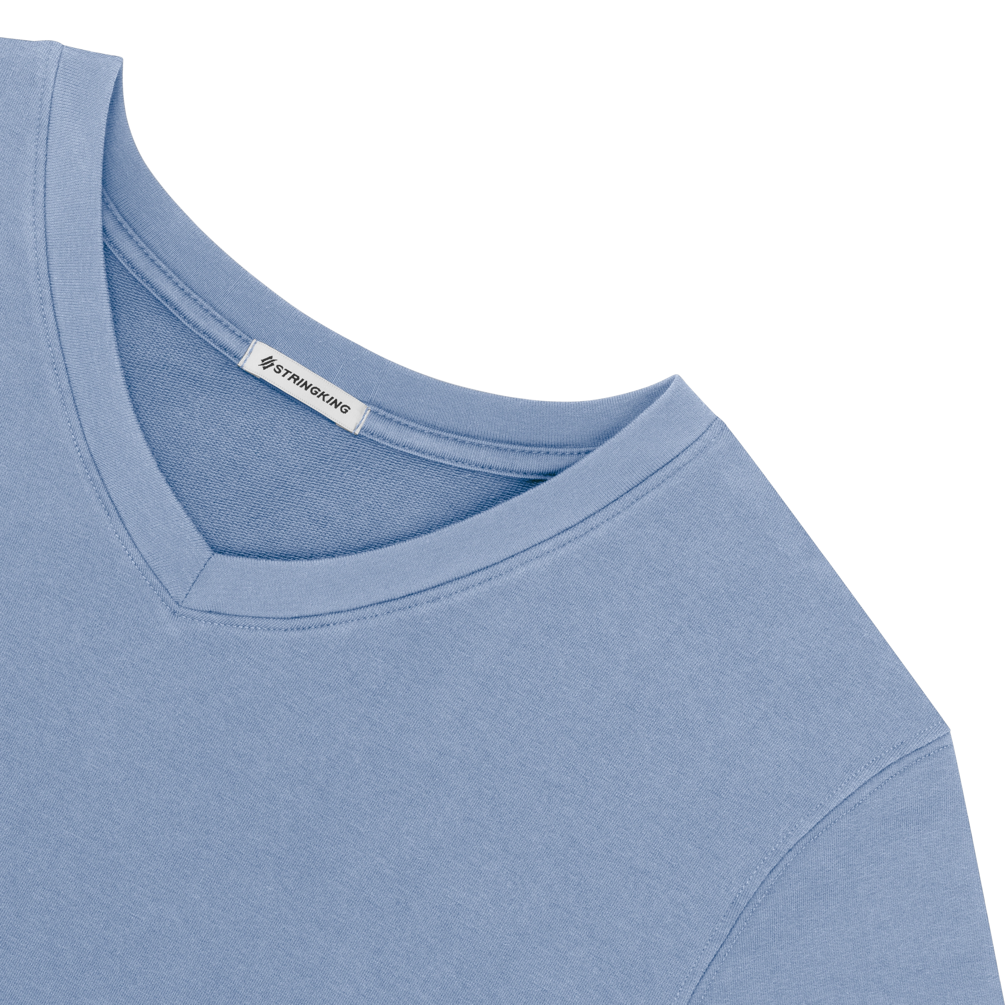 ★Wai Kei★ Logo Pigment V-Neck Man to Man Blue YK23SSTS07 Signature V Neck Sweater | Knitwear | Tommy Hilfiger