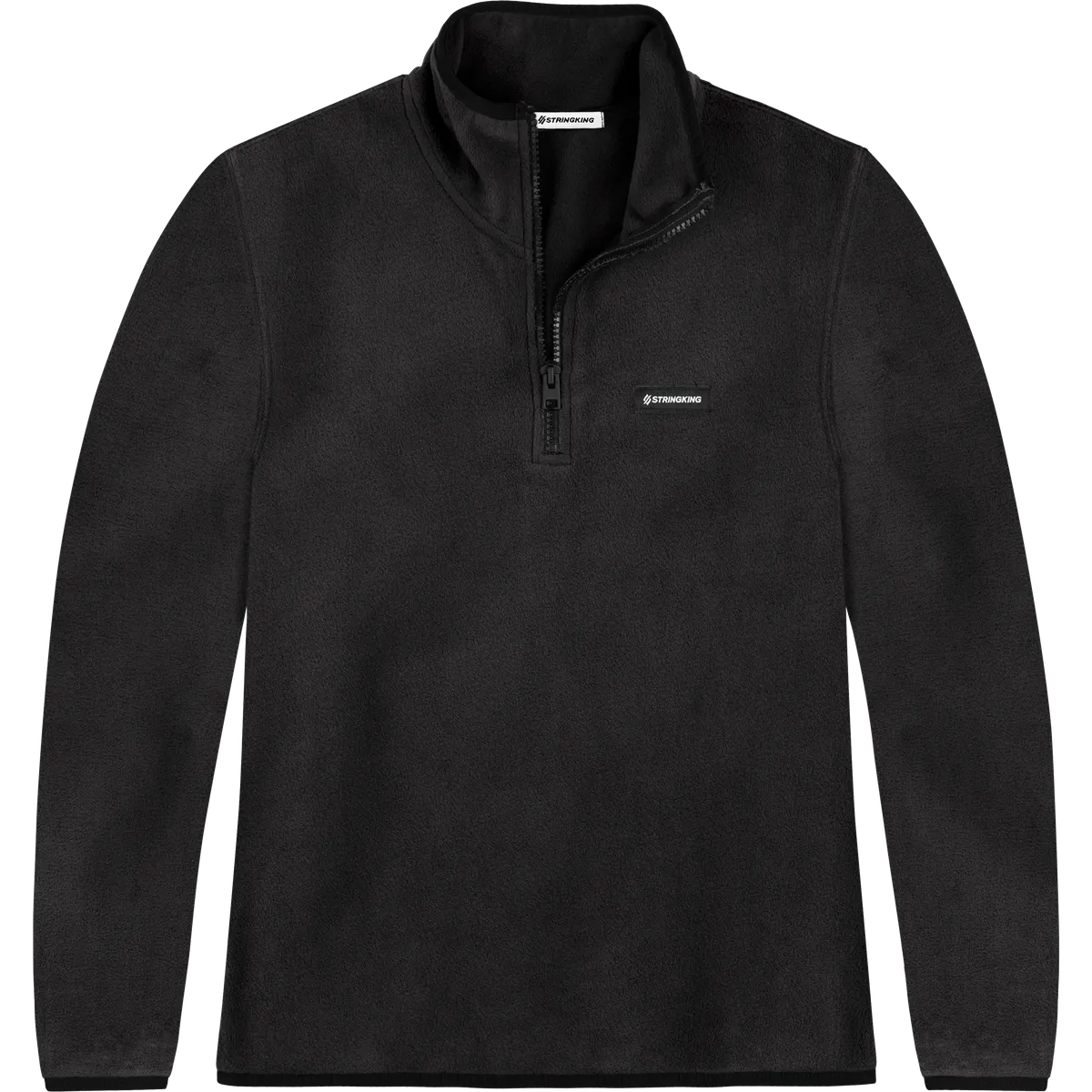 StringKing Women's Polartec Fleece Quarter Zip - Sharp Fit, Meteorite, Front