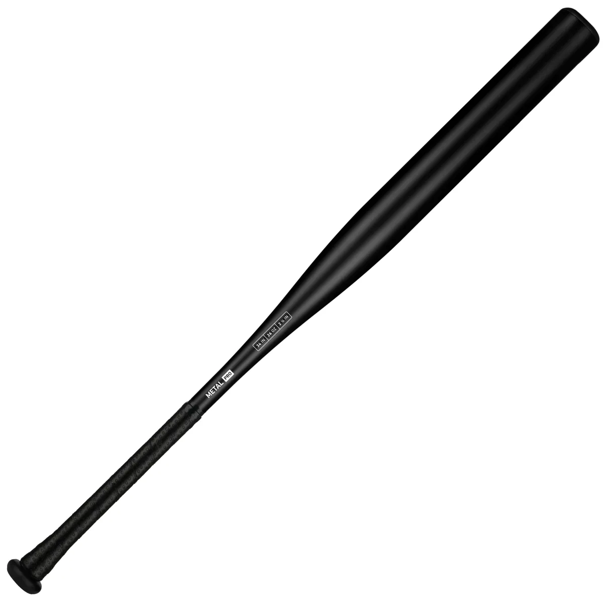 StringKing Metal Pro USA Slowpitch - 34" / 26 oz, Black, Full Length, Front