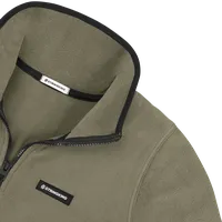 StringKing Women's Polartec Fleece Quarter Zip - Sharp Fit, Mermaid, Detail