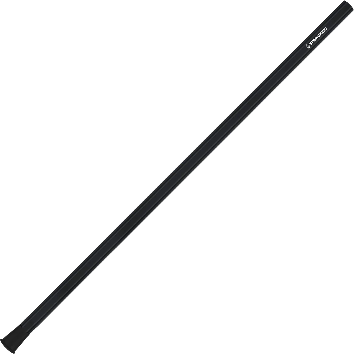 StringKing Composite 2 Pro Goalie - 162 Grams, Black, Full Length, Angled, Right Side, With Butt End