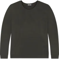 StringKing Men's Pima Terry Crew Sweatshirt - Relaxed Fit, Peat, Front