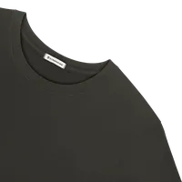 StringKing Men's Pima Terry Crew Sweater - Relaxed Fit, Peat, Detail