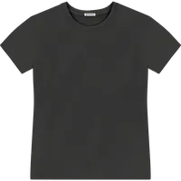 StringKing Men's Pima Terry Tee - Sharp Fit, Black, Front