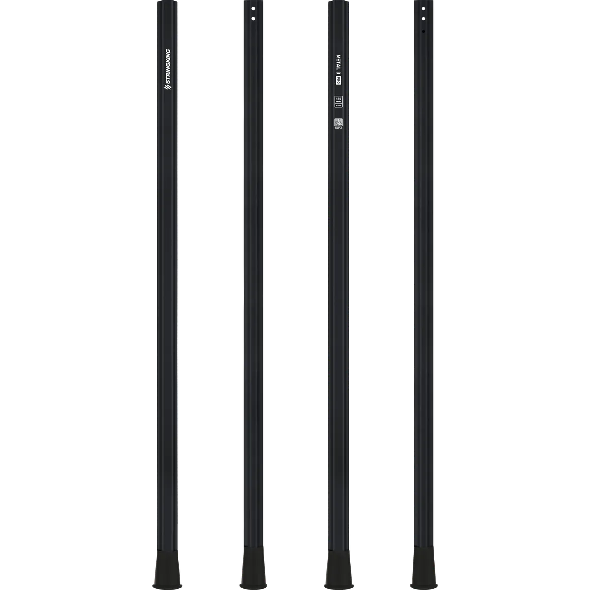 StringKing Metal 3 Pro Attack - 135 Grams, Black, Full Length, Vertical, Right, Front, Left, Back