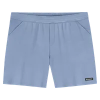 StringKing Men's Pima Cotton Sweatshort - Relaxed Fit, Slate Blue, Front