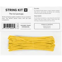 StringKing Women's String Kit - String Kit, Yellow, Packaged, Back