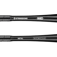 StringKing Metal BBCOR - Drop 3, 33" / 30 oz, Black, Bat Details, Horizontal