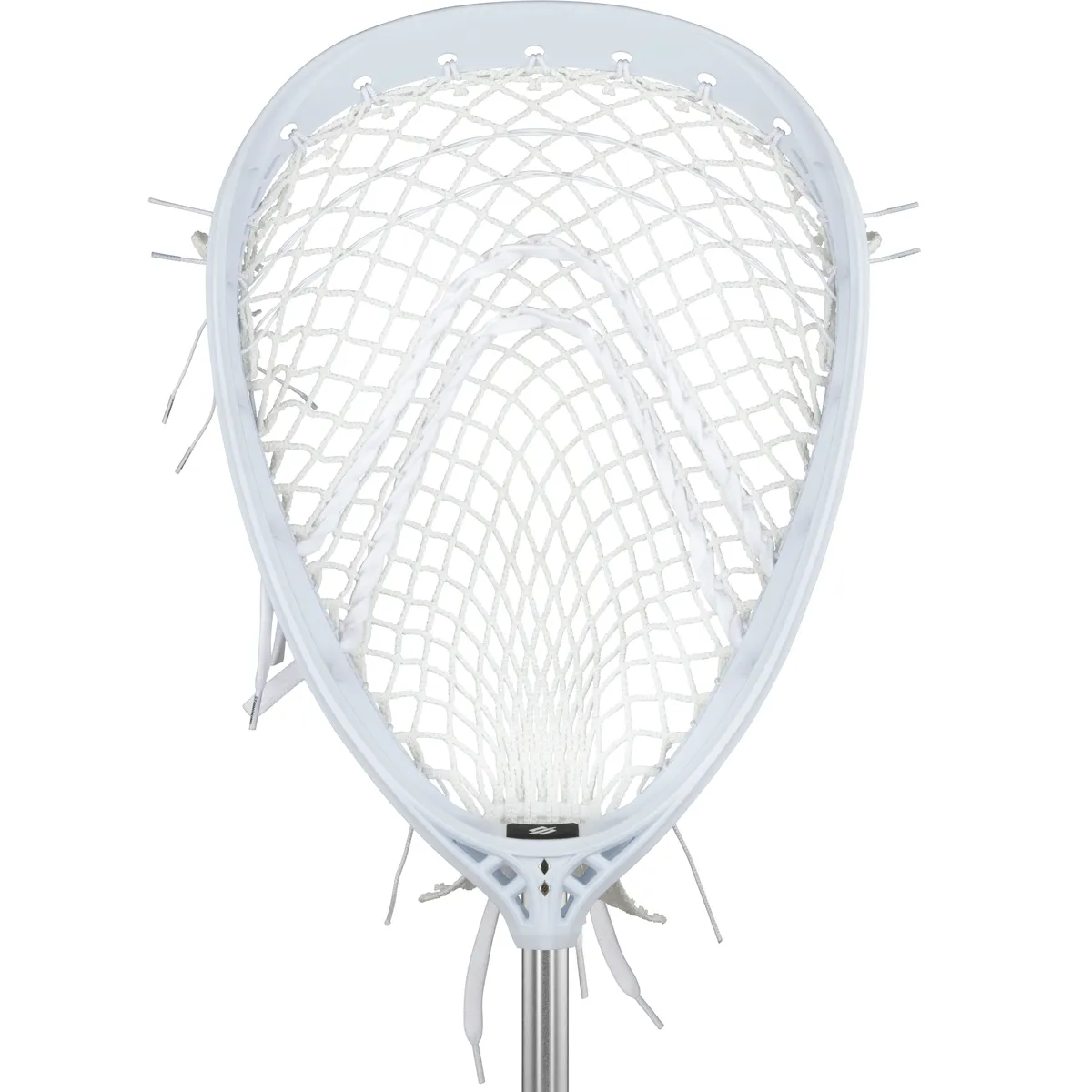 StringKing Women's Complete 2 Pro Goalie - Mark 2G Goalie, A 162, Grizzly 2s, White / Silver, Face