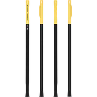 StringKing Composite 2 Pro Faceoff Double Lever - 155 Grams, Black / Yellow, Full Length, Vertical, Right, Front, Left, Back
