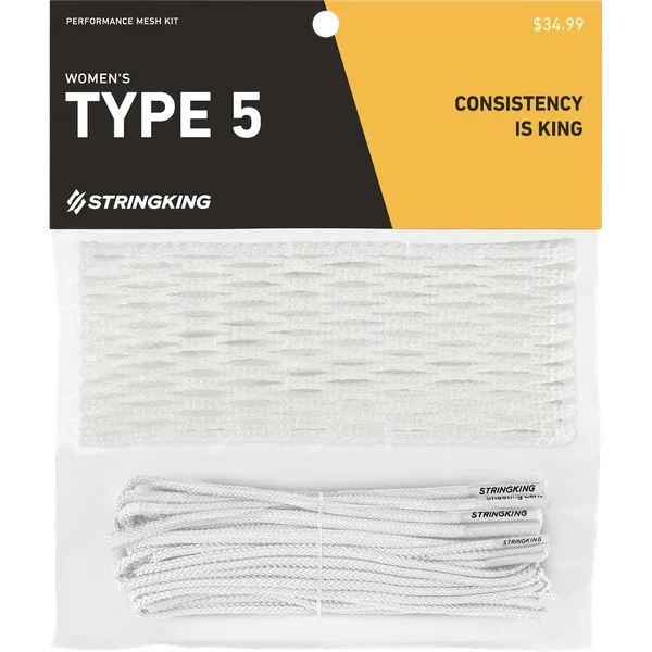 StringKing Women's Type 5 lacrosse pocket