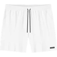 StringKing Men's Velocity Short - Sharp Fit, White, 10 inch, Front