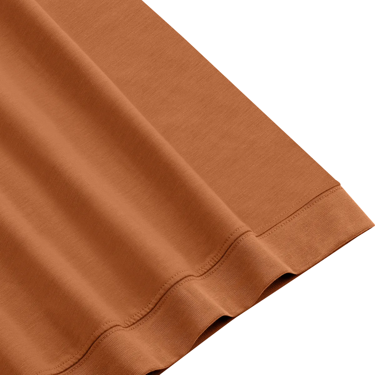 StringKing Men's FlexStyle Quarter Zip - Sharp Fit, Bombay Brown, Fabric
