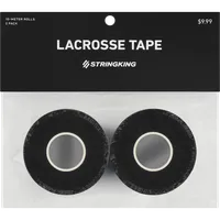 StringKing Lacrosse Tape - 2-Pack, Black, Packaged, Front