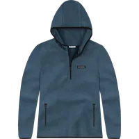 StringKing Women's Polartec Fleece Quarter Hood Pro - Sharp Fit, Indian Teal, Front