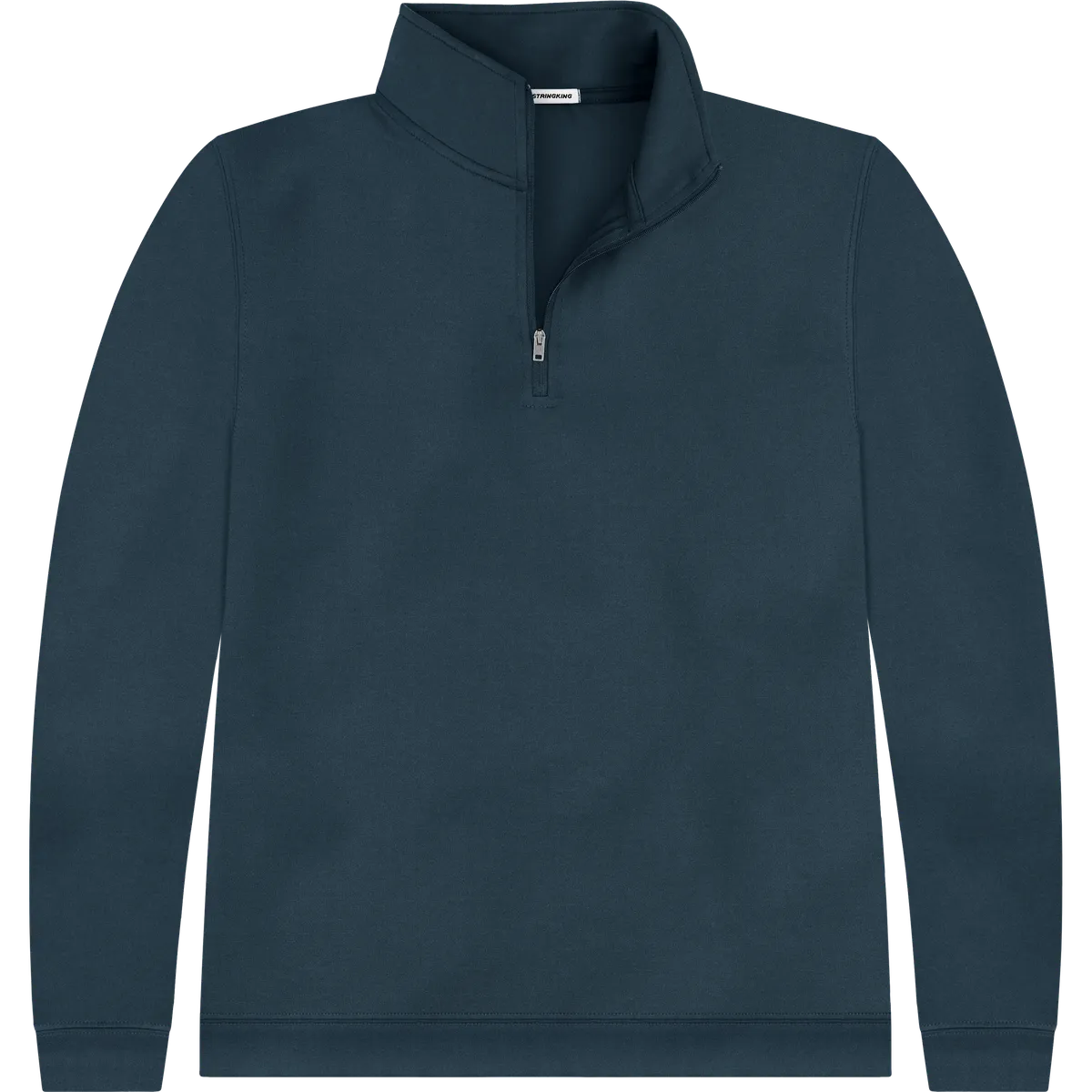 StringKing Men's FlexTech Quarter Zip - Relaxed Fit, Navy, Front