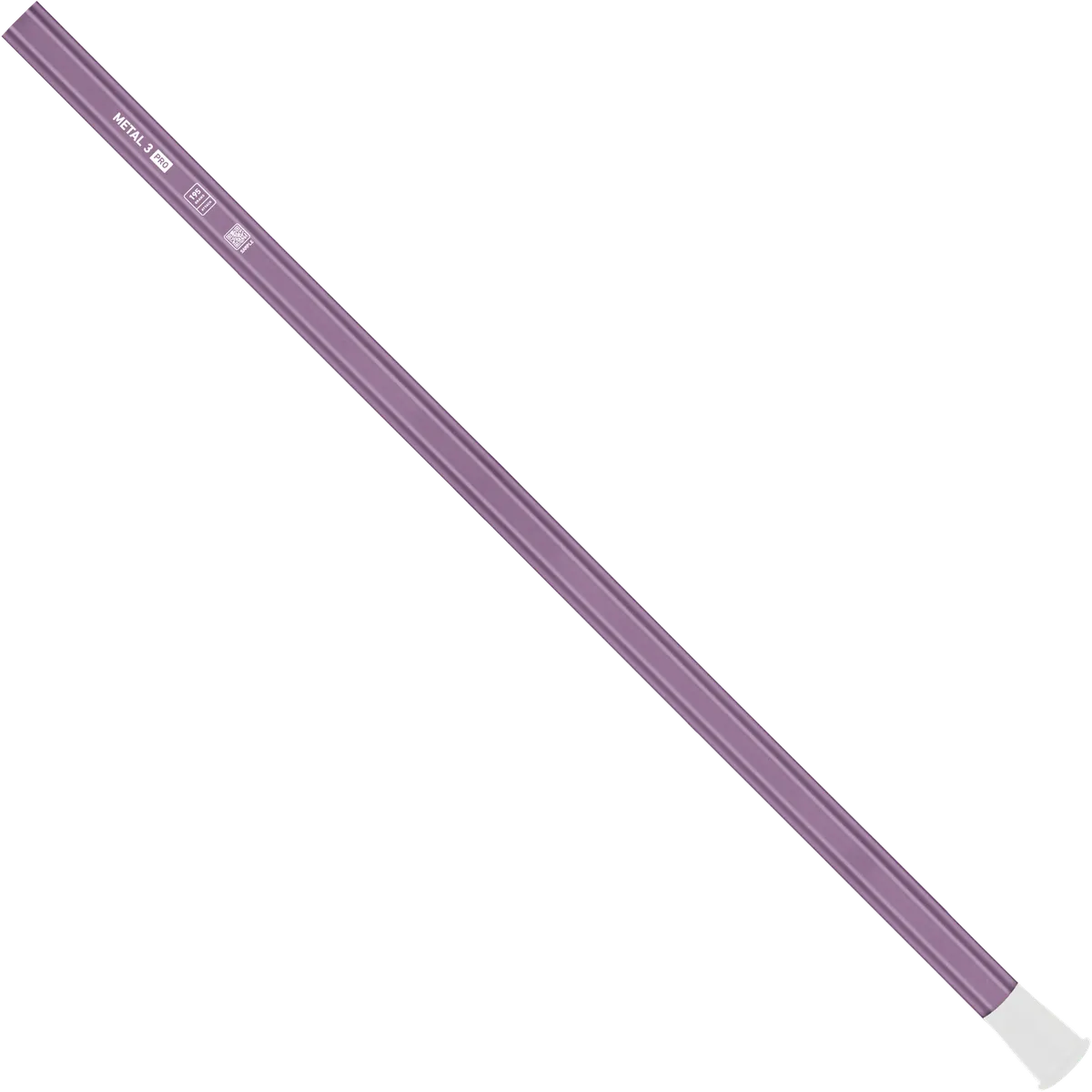 StringKing Metal 3 Pro Attack - 195 Grams, Purple, Full Length, Angled, Left Side, With Butt End