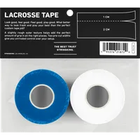 StringKing Lacrosse Tape - 2-Pack, White / Royal, Packaged, Back