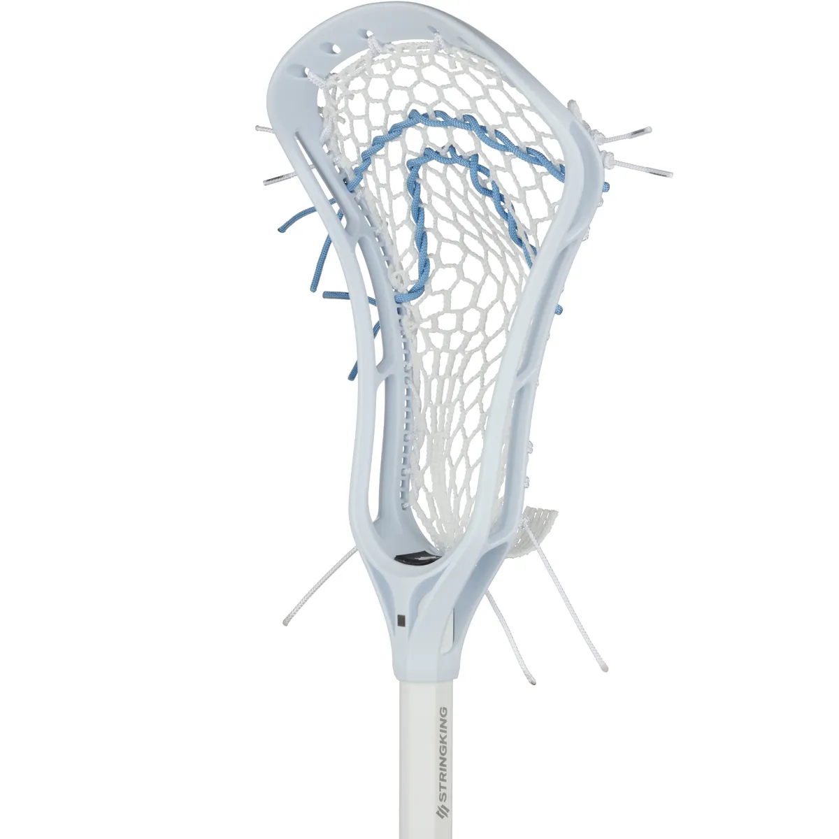 StringKing Women's Complete - Legend, Metal 2, Mid, Type 4, White / Carolina, Angled