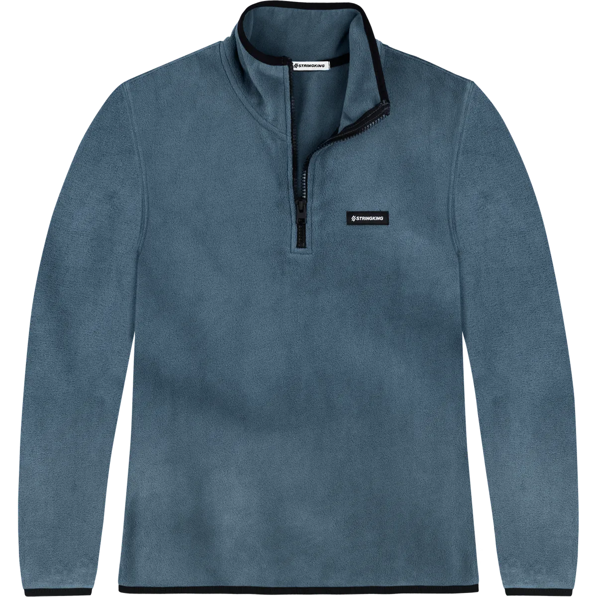 StringKing Women's Polartec Fleece Quarter Zip - Sharp Fit, Indian Teal, Front