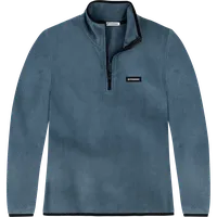 StringKing Women's Polartec Fleece Quarter Zip - Sharp Fit, Indian Teal, Front