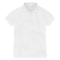 StringKing Men's Pima Jersey Signature Polo Multi - Sharp Fit, White, Front