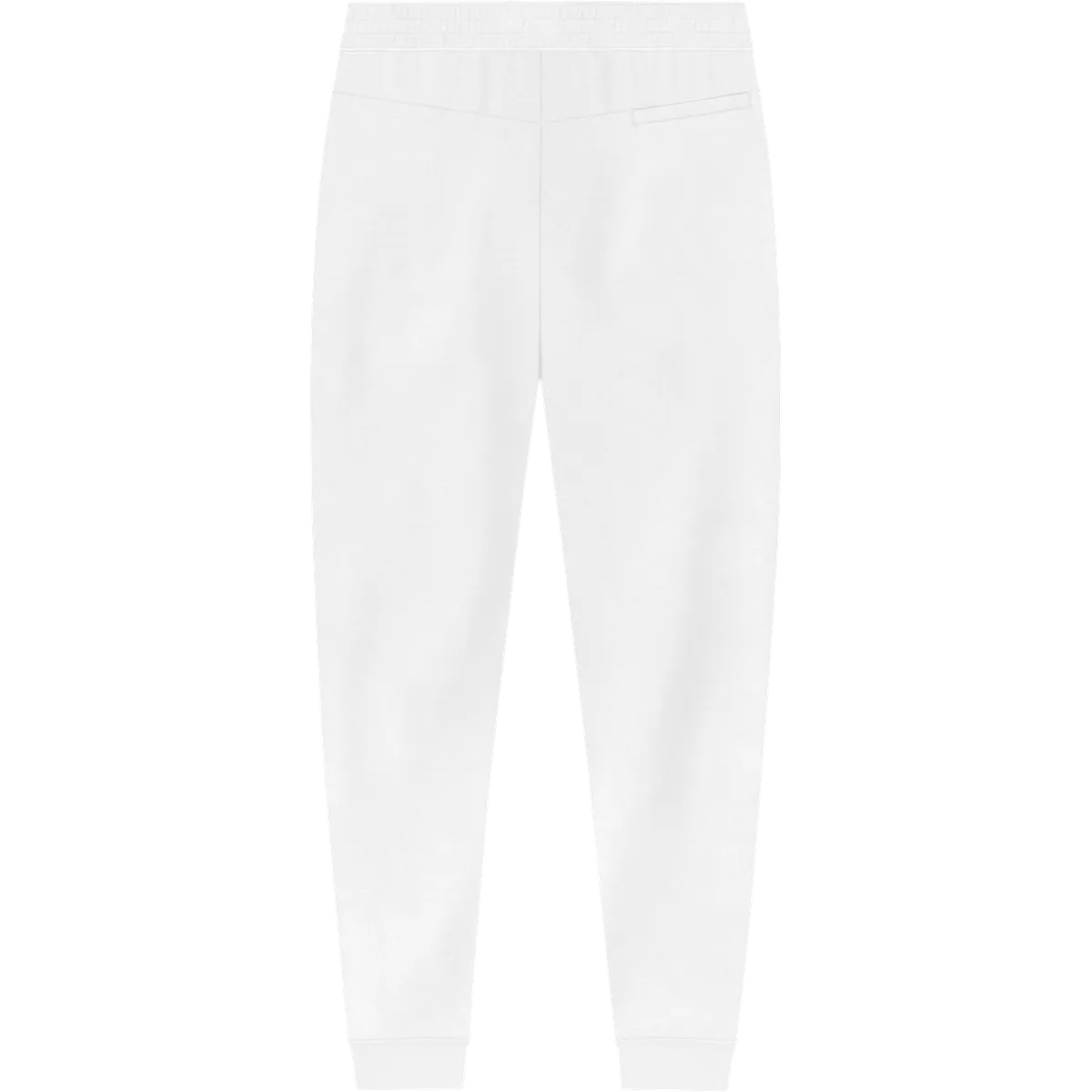 StringKing Men's Pima Terry Sweatpants - Sharp Fit, White, Back