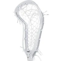 StringKing Women's Mark 2 Defense - Strung, Mid, Tech Trad, White / White, Strung, Angled Front