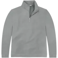 StringKing Men's StayCool Quarter Zip - Relaxed Fit, Gray, Front