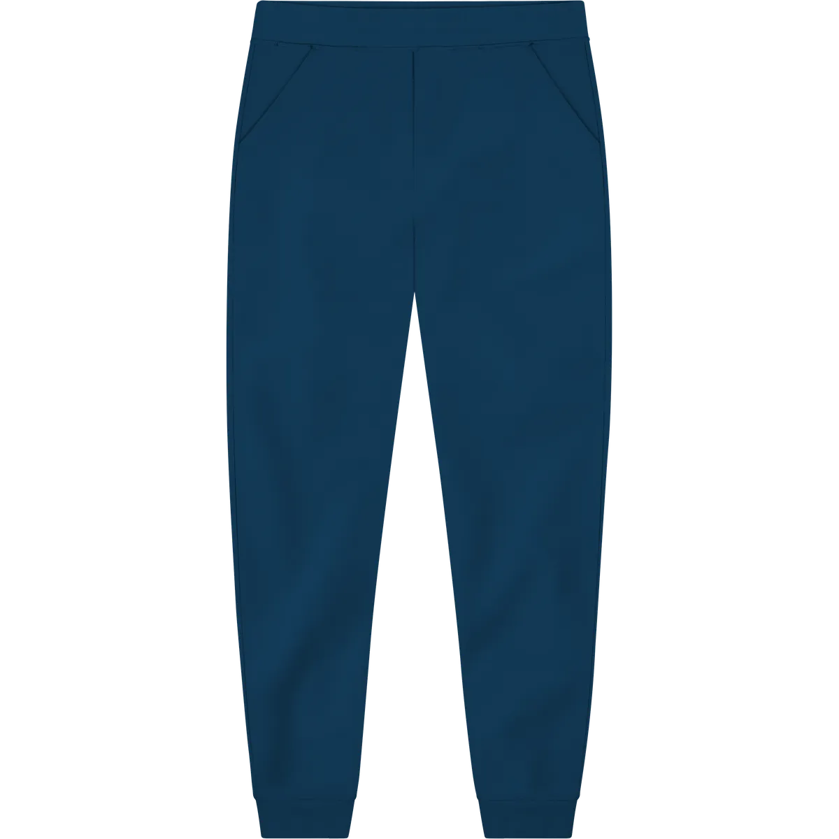 StringKing Men's StayWarm Joggers - Relaxed Fit, Navy Blue, Front