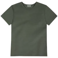 StringKing Men's FlexStyle Short Sleeve Crewneck T-Shirt - Relaxed Fit, Thyme, Front