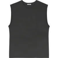 StringKing Men's StayCool Tank Top - Sharp Fit, Black, Front