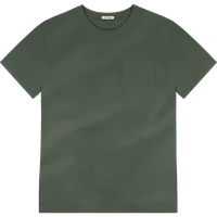 StringKing Men's Pima Jersey Pocket Tee Multi - Relaxed Fit, Moss, Front