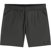 StringKing Men's Nylon Flex Shorts - Sharp Fit, Black, Front