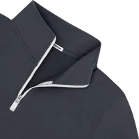 StringKing Men's FlexStyle Quarter Zip - Sharp Fit, India Ink, Detail