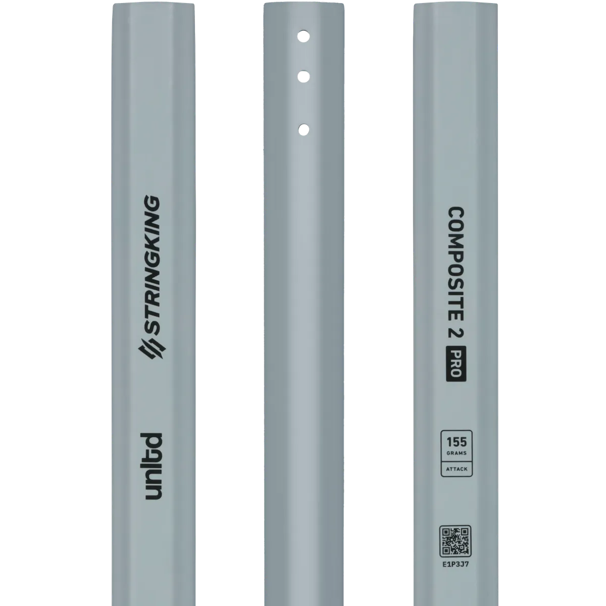 StringKing Composite 2 Pro Attack Limited Edition - 155 Grams, Limited Edition Gray, Top Section, Right, Front, Left