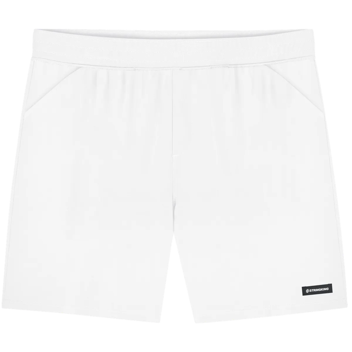 StringKing Men's StayWarm Shorts - Sharp Fit, White, Front
