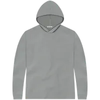 StringKing Men's StayCool Hoodie - Relaxed Fit, Gray, Front