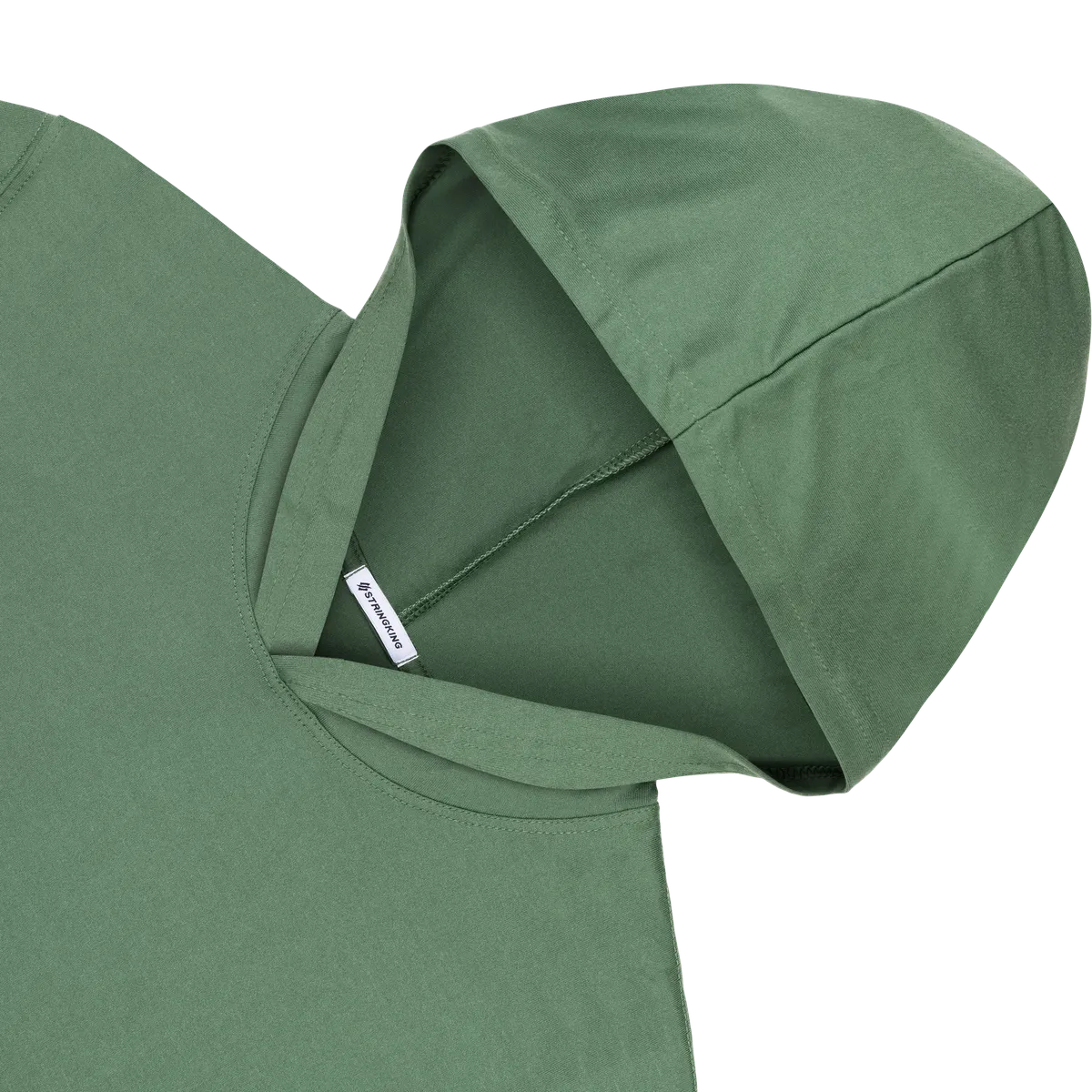 StringKing Women's FlexTech Lightweight Hoodie - Sharp Fit, Green, Detail