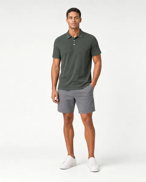 StringKing Men's Pima Terry Polo